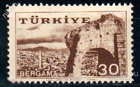 ТУРЦИЯ 1957 МУЗЕЙ АНТИЧНОСТИ РУИНЫ АРХЕОЛОГИЯ БЕРГАМА Т 14 3 30