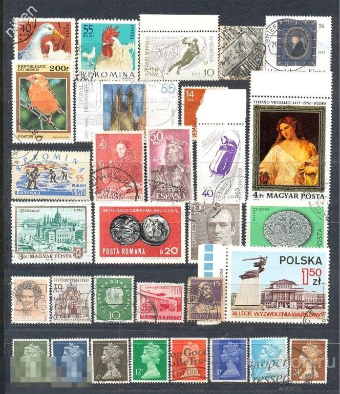 НЕДОРОГО.ПОДБОРКА МАРОК НА РАЗЛИЧНЫЕ ТЕМЫ.Б.5-87