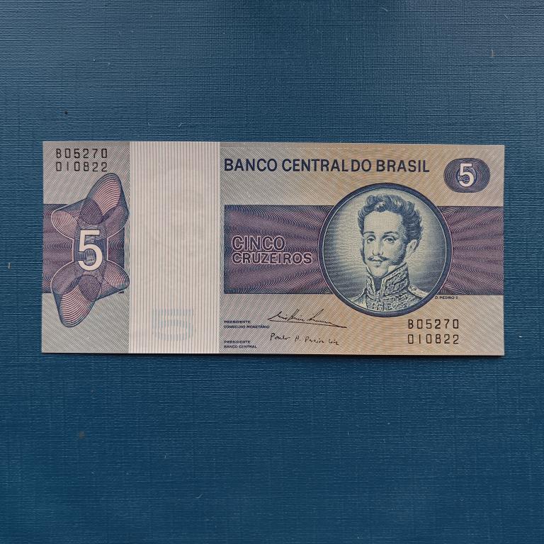 Бразилия. 5 крузейро. 1980 год пресс альбом 5