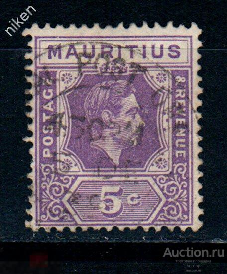 ОСТРОВ МАВРИКИЙ.1938 КОЛОНИИ КОРОЛЬ ГЕОРГ .ТЕМ.9-31
