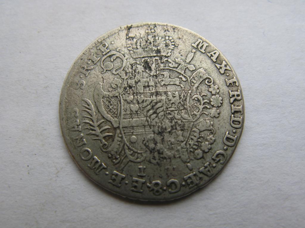 Германия, Мюнстер, 1/6 талера 1764 г.