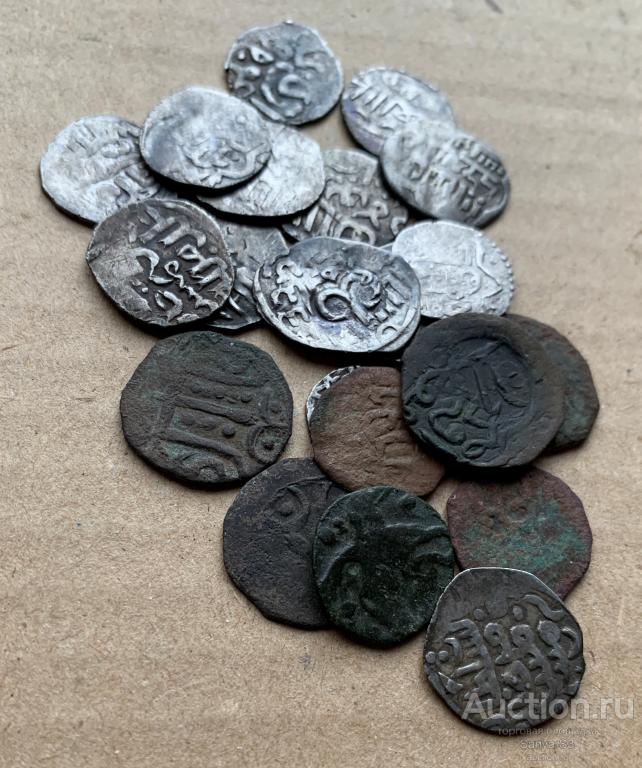 Интересные монеты Золотая Орда. Серебряные, медные и удельные