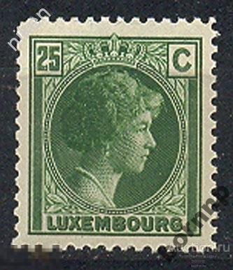 ГЕРЦОГСТВО ЛЮКСЕМБУРГ.1926.ГЕРЦОГИНЯ ШАРЛОТТА.25 С ТЕМ 5-18