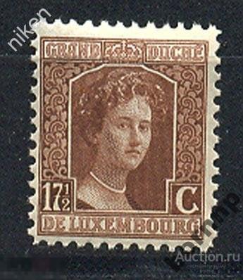 ГЕРЦОГСТВО ЛЮКСЕМБУРГ 1926 СТАНДАРТ КЛАССИКА 17,5 ТЕМ 5-31