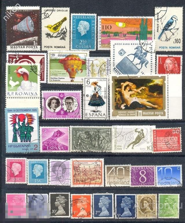 НЕДОРОГО.ПОДБОРКА МАРОК НА РАЗЛИЧНЫЕ ТЕМЫ.Б.5-114