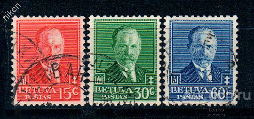 ЛИТВА.1934.ПРЕЗИДЕНТ АНТАНАС СМЕТОНА.КРЕСТ