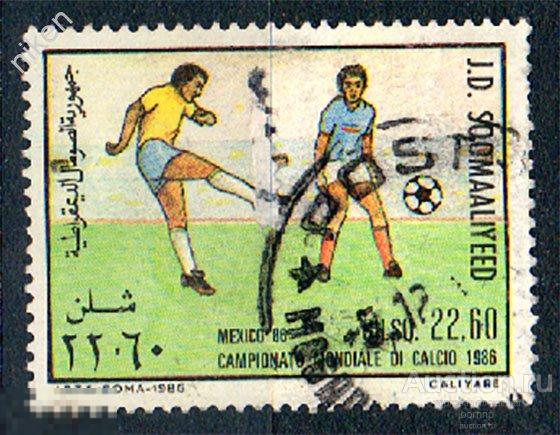 СОМАЛИ 1986 СПОРТ ЧМ МУНДИАЛЬ МЕХИКО ФУТБОЛ МЕКСИКА 30-2-223