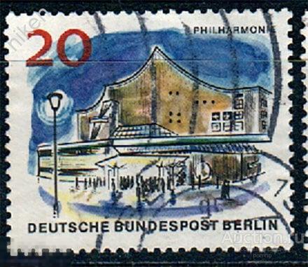ЗАПАДНЫЙ БЕРЛИН АРХИТЕКТУРА ФИЛАРМОНИЯ 32-3-30 