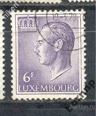 ЛЮКСЕМБУРГ 1971 ГЕРЦОГ ВЕЛИКИЙ-ЖАН ЛЮКСЕМБУРГ 6 FR  А-5-88
