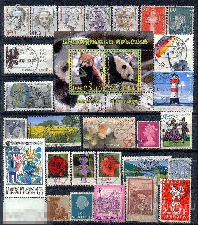 ПОДБОРКА МАРОК НА РАЗНЫЕ ТЕМЫ.Б.6-49.БЕЗ ПОВТОРОВ 