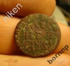 ПЕТР 1 ДЕНГА 1716 ОРИГИНАЛ РЕДКОСТЬ СТАРИННЫЕ ДЕНЬГИ АЛЬБОМ 10 911
