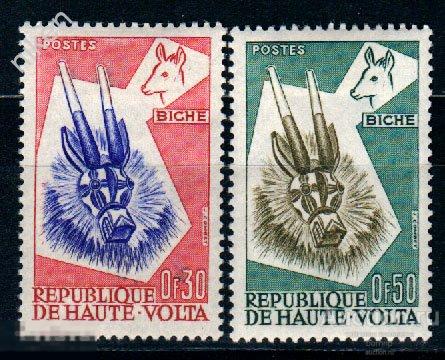 ВЕРХНЯЯ ВОЛЬТА 1960 МАСКА ФОЛЬКЛОР НАЦИОНАЛЬНОЕ ИСКУССТВОТ 14 1 10