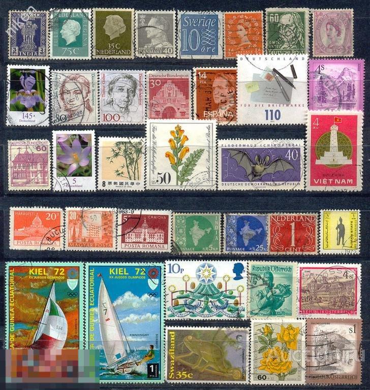 ПОДБОРКА МАРОК НА РАЗНЫЕ ТЕМЫ.Б.7-94.БЕЗ ПОВТОРОВ!