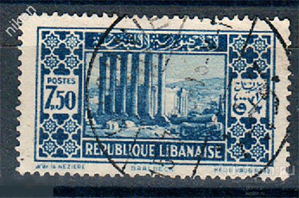 ЛИВАН 1930 РУИНЫ ХРАМА ЮПИТЕРА БААЛЬБЕК АРХЕОЛОГИЯ ТУРИЗМ ФИЛГЕОГАФИЯ 47-2-314