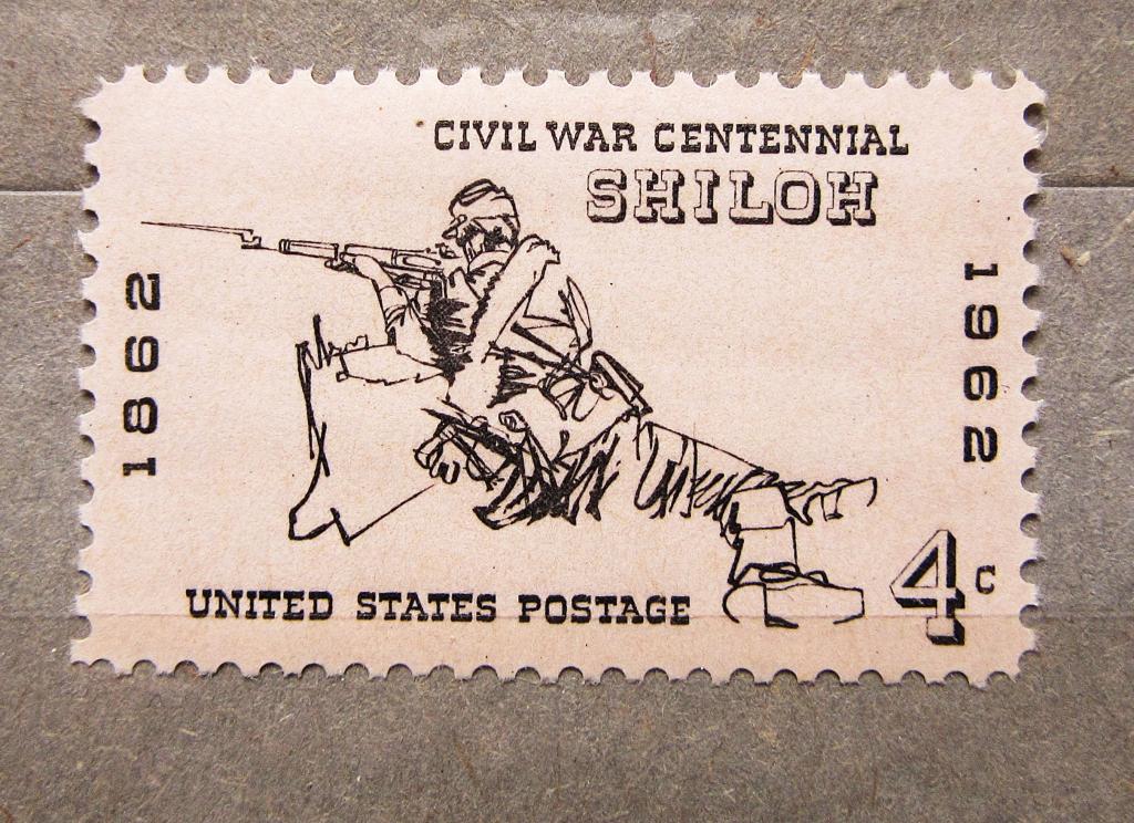 США 1962 г. Гражданская война. Битва при Шайло.**MNH