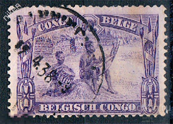 БЕЛЬГИЙСКОЕ КОНГО 1931 КОЛОНИИ ТУЗЕМЦЫ МУЗЫКАЛЬНЫЕ ИНСТРУМЕНТЫ ЭТНОГРАФИЯ 47-2-280