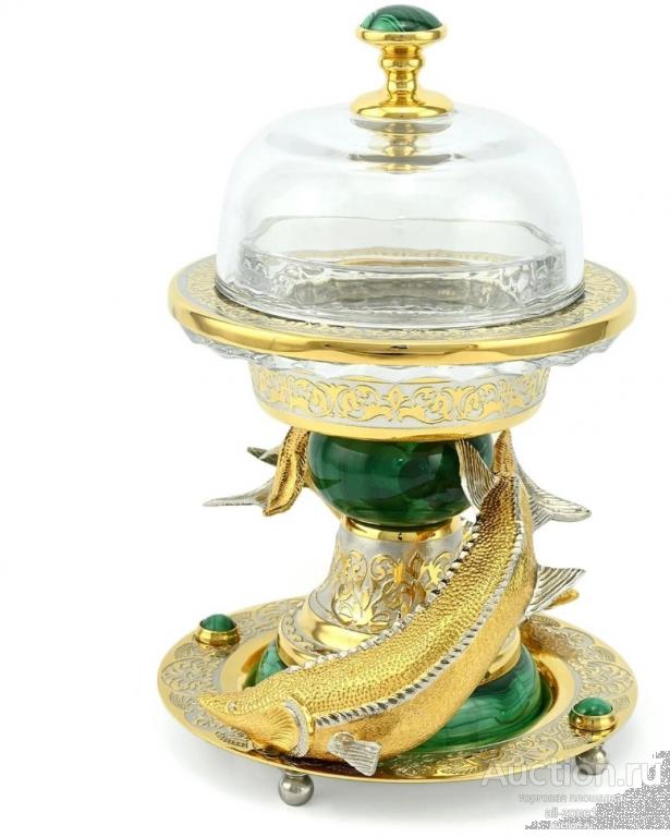 Икорница подарочная ДВА ОСЕТРА AZRK-3330-304