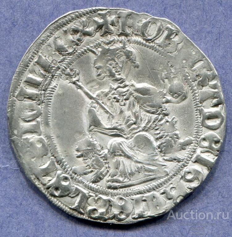Королевство Неаполь. Король Роберт Анжуйский. Джильято 1309-1343 гг. Отличное состояние