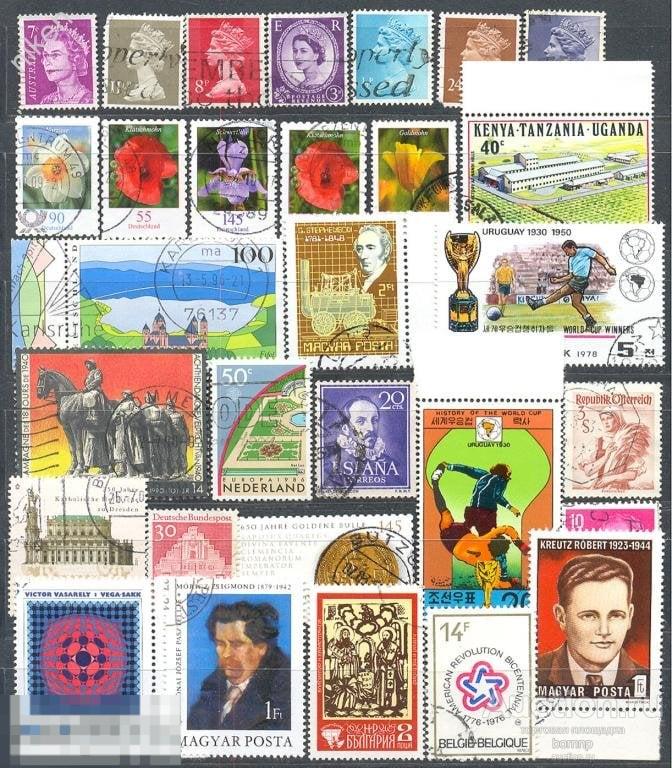 НЕДОРОГО.ПОДБОРКА МАРОК НА РАЗЛИЧНЫЕ ТЕМЫ.Б.5-196