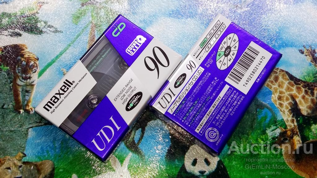 Aудиoкасceта MAXELL UD I 90 (91г) Japan Market