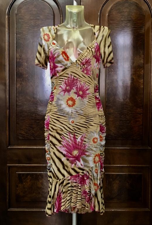 Платье выходное люксового итальянского бренда ANGELO MARANI  р.46