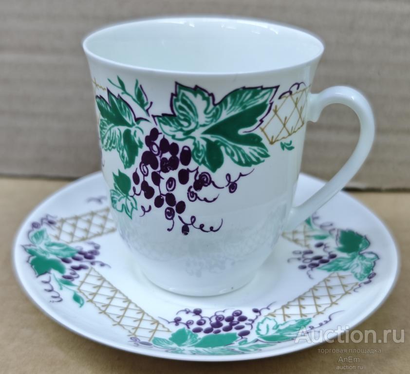 Чашка и блюдце ЛФЗ