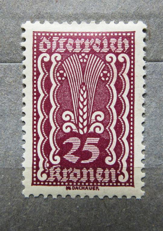 Австрия 1922 г. Стандарт Колос.*