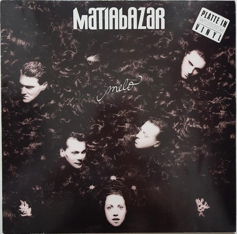 Matia Bazar "Melo" 1987 Lp White Vinyl