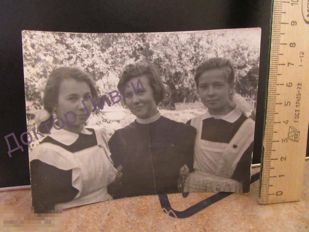 Омск Школа 25 Осень 1964 г. ученицы / om-48 / Школьницы