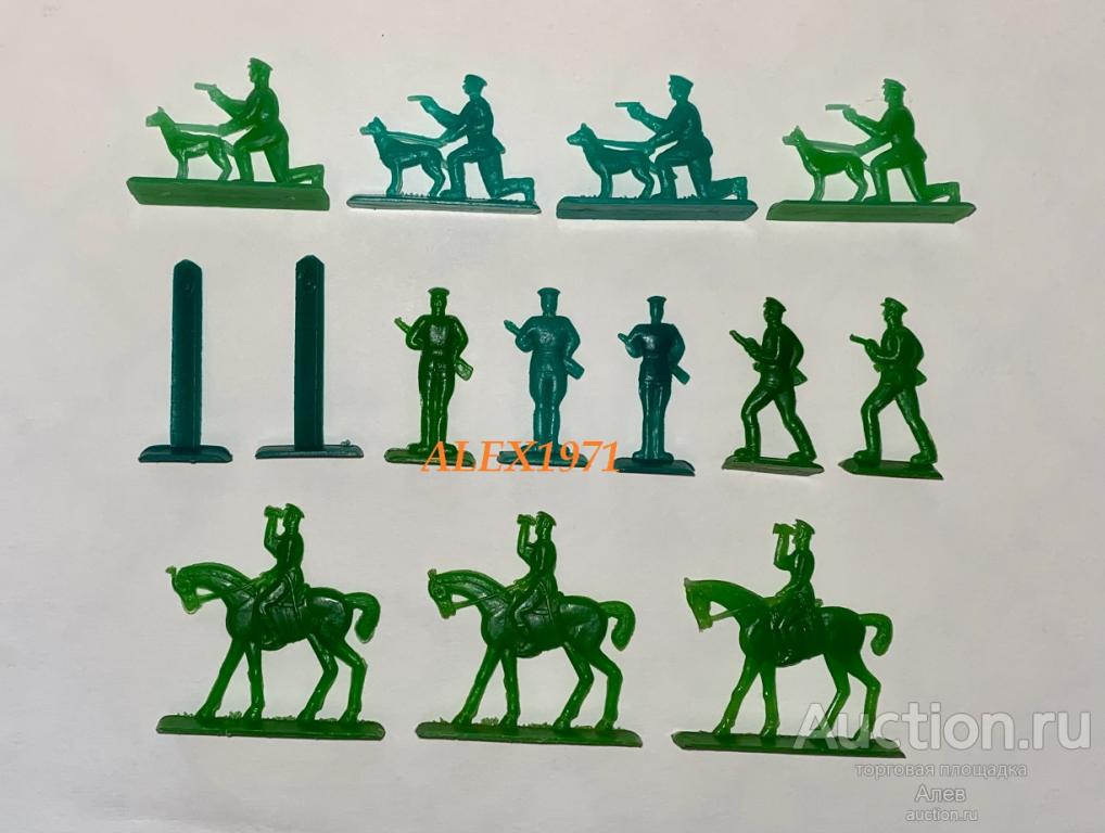 НАША АРМИЯ - ПОГРАНИЧНИКИ, СОЛДАТИКИ СССР, ЛПО "ИГРУШКА", ИГРУШКИ СССР, СОВЕТСКИЕ СОЛДАТИКИ