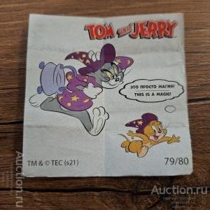 вкладыши Tom and Jerry №79 #1