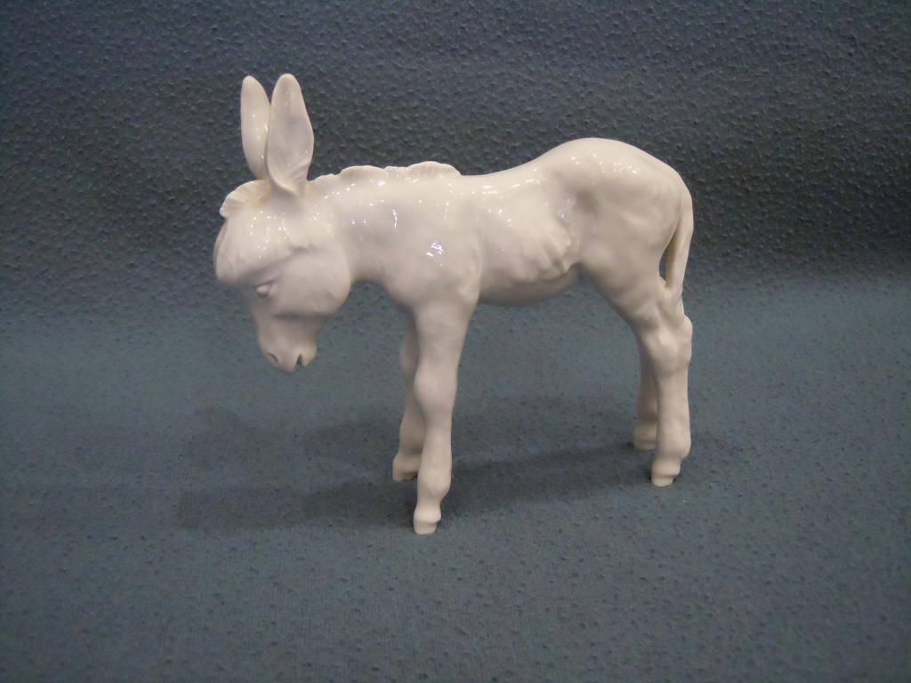 "Ослик" Meissen Германия, 1965г, фарфор