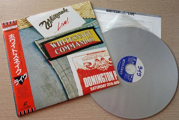 Whitesnake - Live! (Laserdisc, S/Sided, NTSC) LD