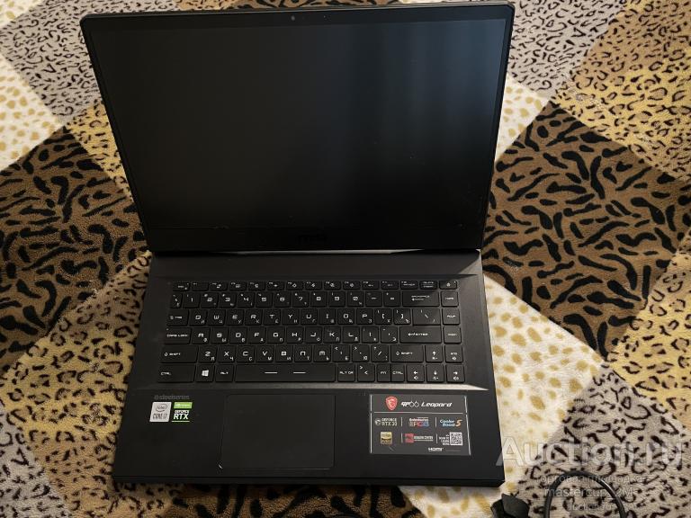 Ноутбук msi GP66 Leopard 10UG-400RU 2021 года i7 rtx3070 16gb 512