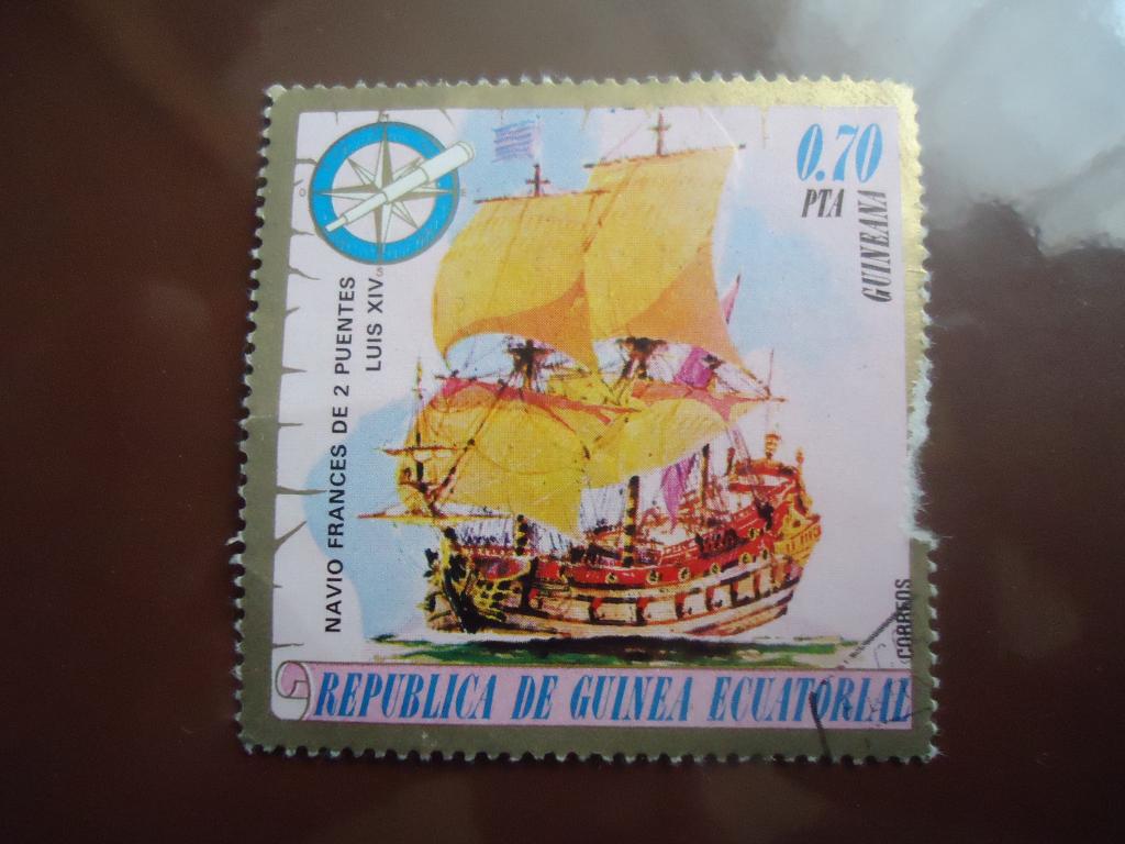 1975 г.  Экваториальная Гвинея  гаш.