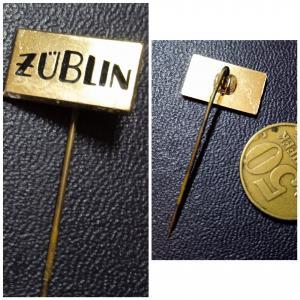 знак значок тяжёлый иностранный Zublin