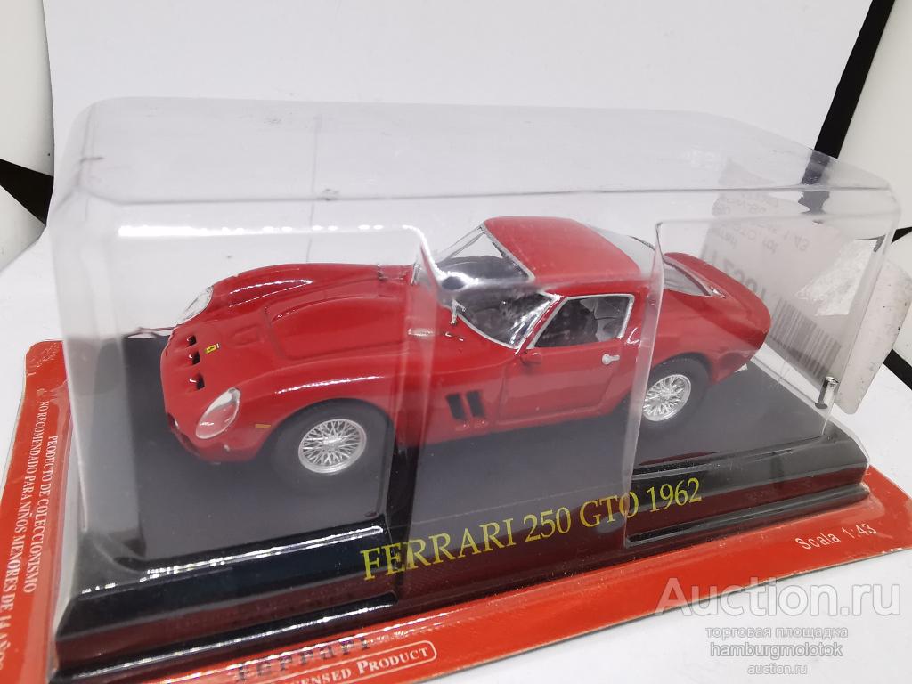 498 1:43 ferrari 250 gto 172387 altaya