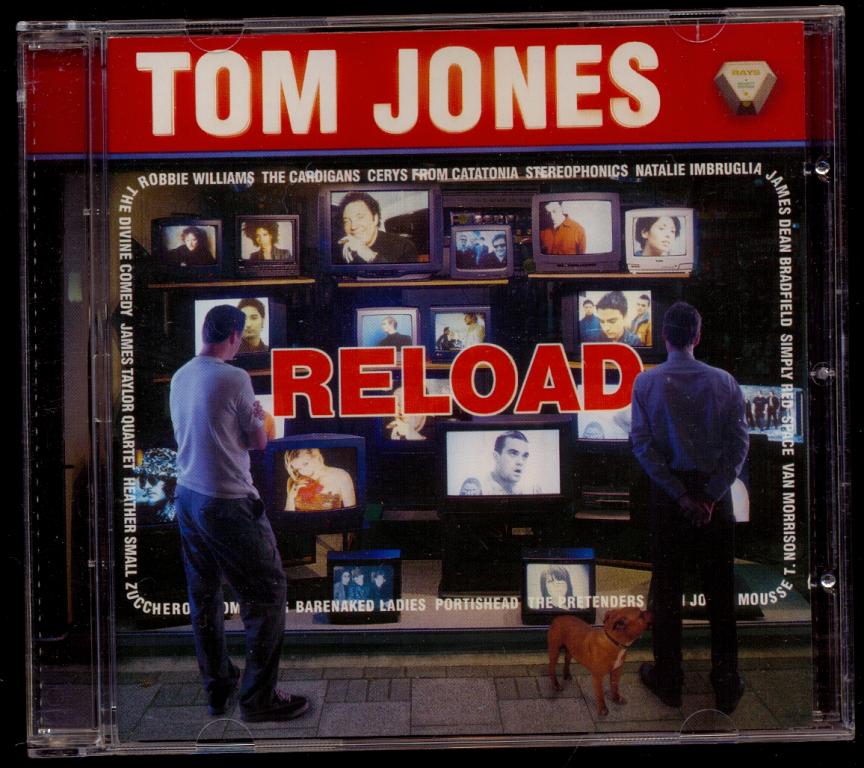TOM JONES – Reload 1999 made in GERMANY фирменный диск отл.сост.  (лот 9)