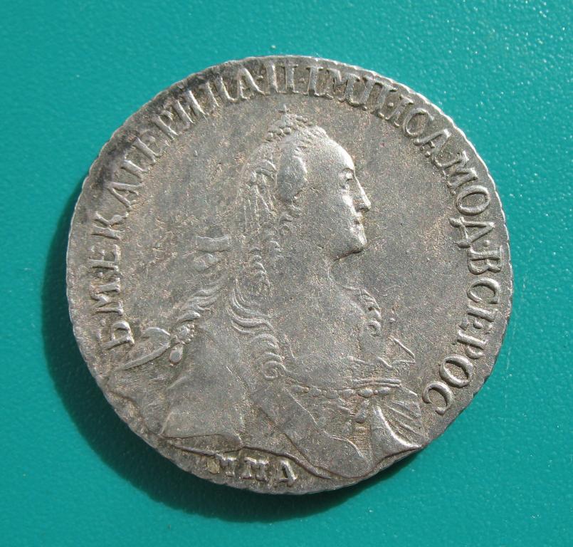 полуполтинник 1770 года, ММД - ДМ