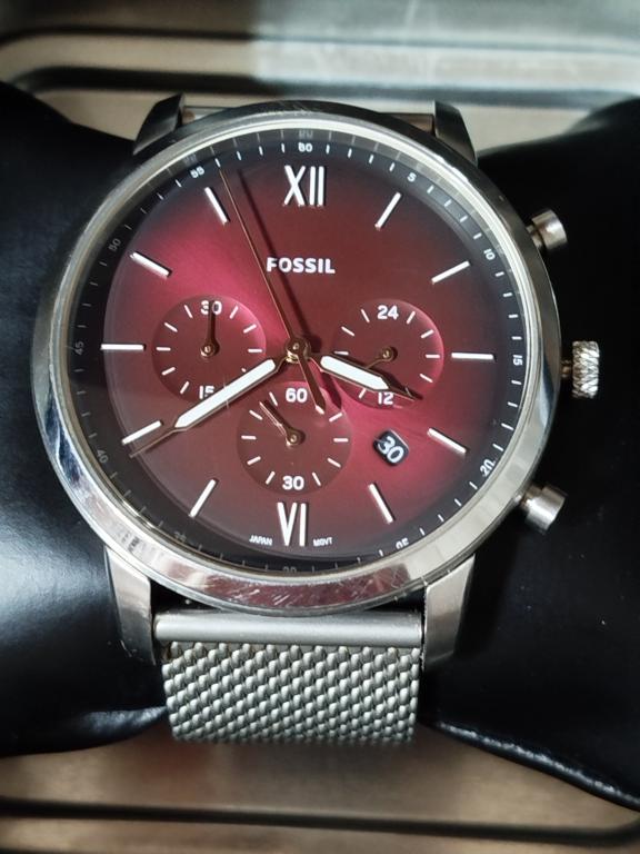 ШИКАРНЕЙШИЕ ЧАСЫ FOSSIL FS-5600SET.С ХРОНОГРАФОМ.