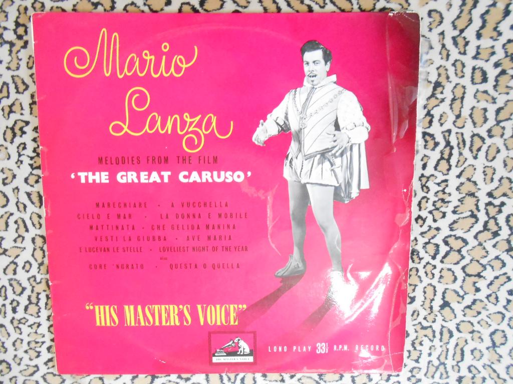 LP Mario Lanza – Melodies From The Film "The Great Caruso"