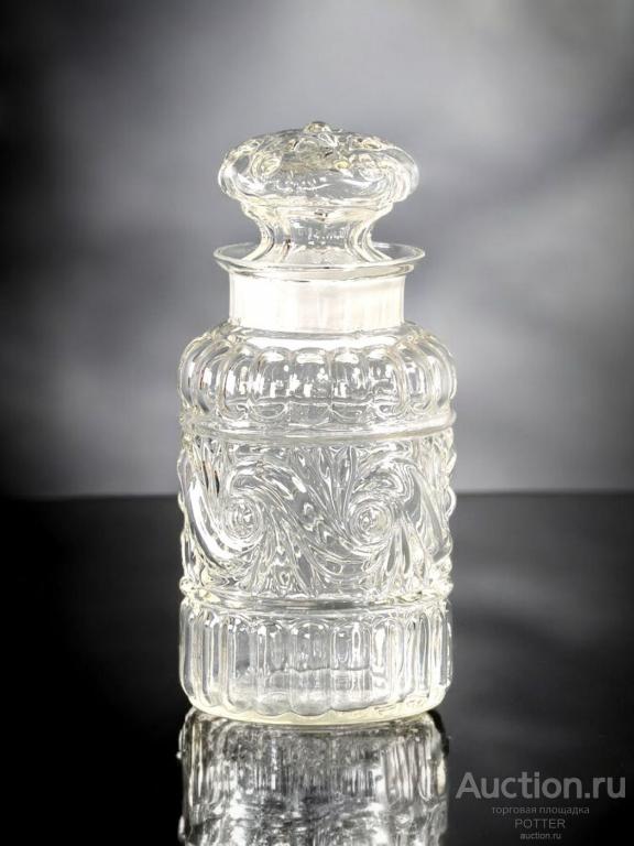 СТАРИННАЯ ЧАЙНИЦА РУССКОЕ СТЕКЛО ЗОМБКОВИЦЫ БАККАРА ЦАРИЗМ