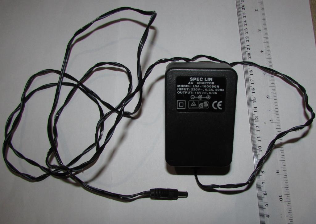Адаптер на 16 Вольт (блок питания) от сканера Acer