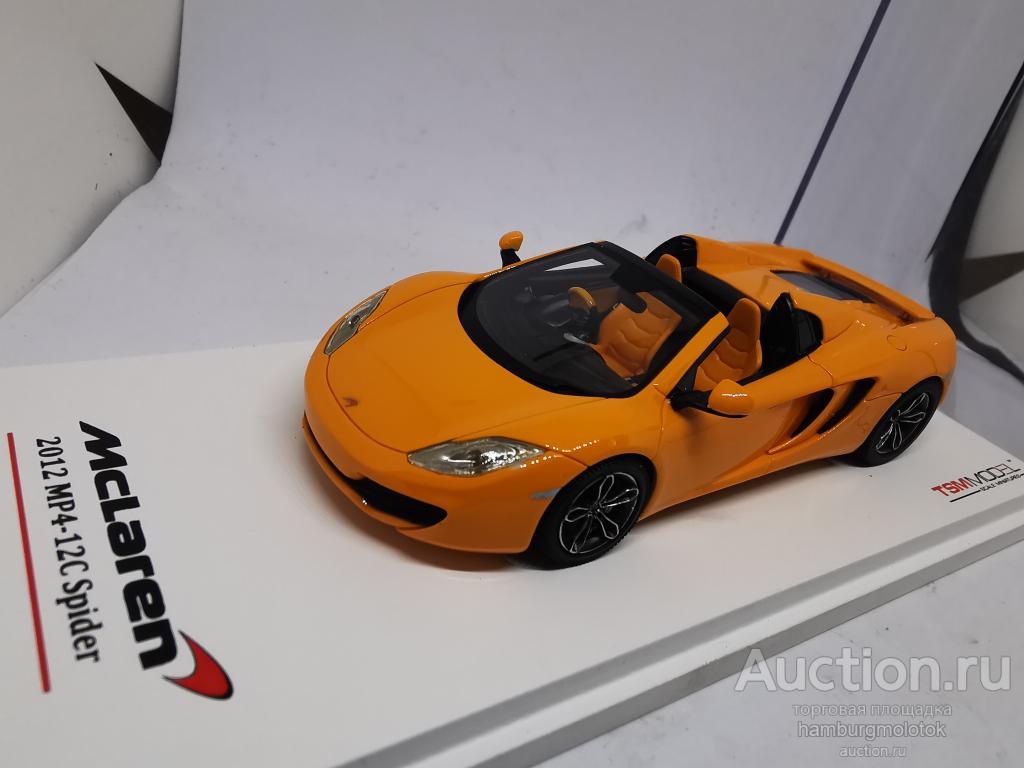 1070 McLaren MP4-12C Spider 2013 TSM134333 TSM 1:43 truescale