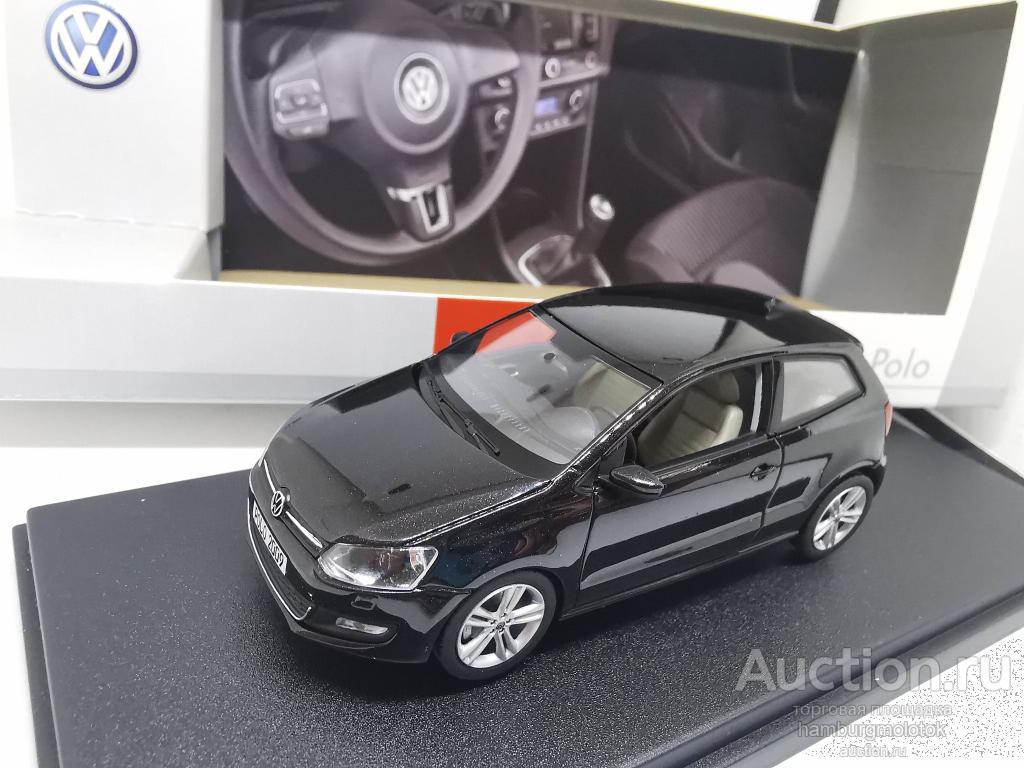 190 VW Polo 5 V 2009 black 1:43 Schuco
