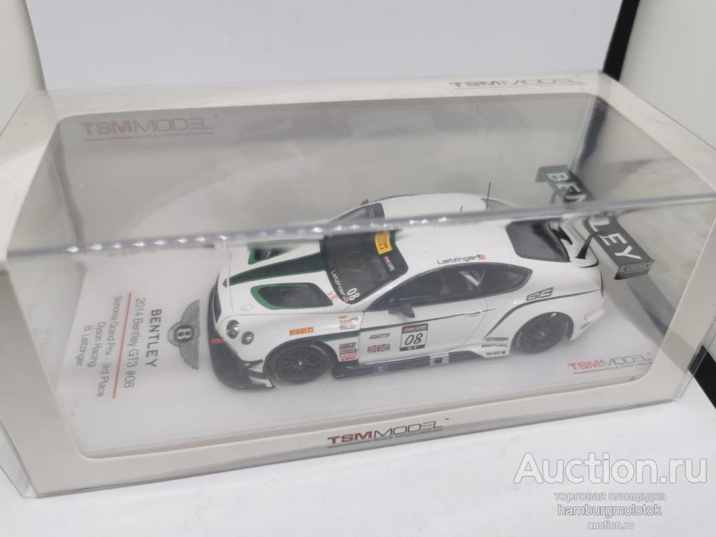 146 Bentley Continental GT3 Sonoma n8 GP 2014 Leitzinger TSM 1:43 TSM154318
