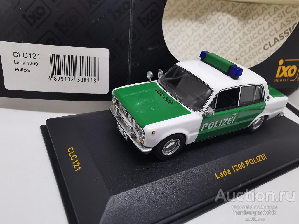 874 IXO 1:43 Lada 1200 Polizei CLC121