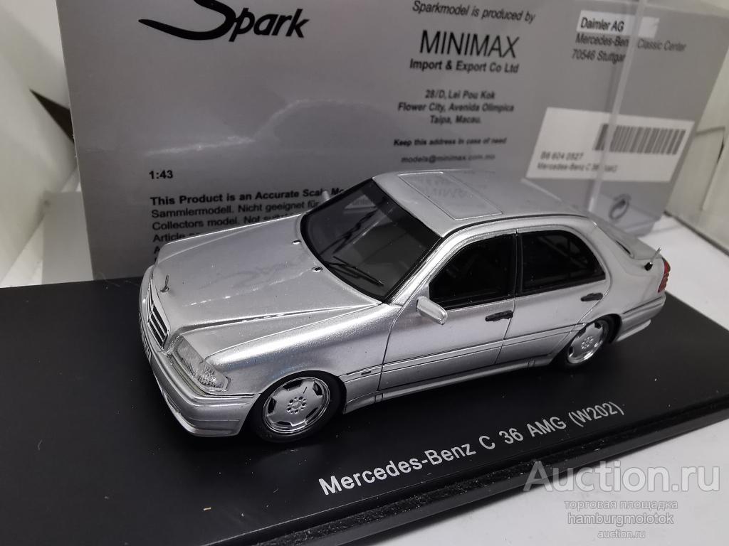 519 1:43 mercedes C 36  amg  w202 spark