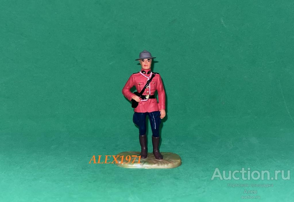 ELASTOLIN HAUSSER, № 6930 КАНАДСКИЙ ПОЛИЦЕЙСКИЙ, ДИКИЙ ЗАПАД, ВЕСТЕРН, СОЛДАТИК, ФИГУРКА