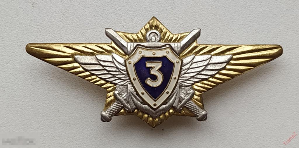 Знак офицерская классность 3 ВС РФ Россия #27